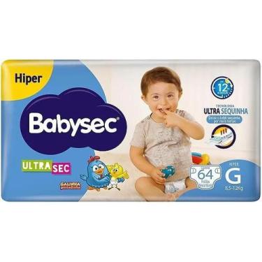 Imagem de Fralda Babysec Ultrasec Hiper, XG