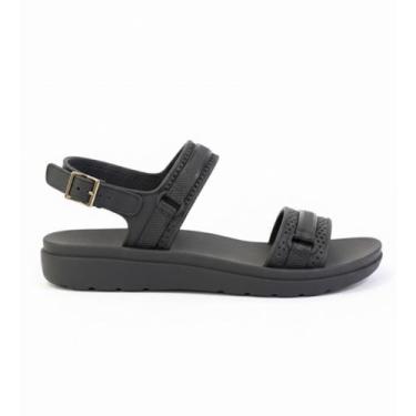 Imagem de Sandália Infantil Kids Cute Menina - SEM MARCA, Preto, 29