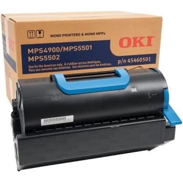Imagem de Toner Original Okidata  MPS5501 MPS5502  45460501 45460512  PRETO
