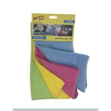 Imagem de Pano Microfibra Automotivo 4 unidades 28X28CM - Detailer