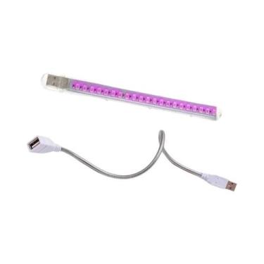Imagem de Lâmpada LED De Espectro Completo 5V Com Mangueira Flexível Para Cultiv