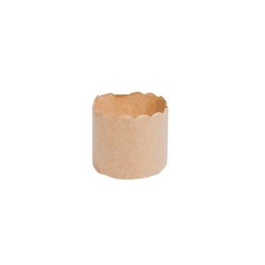 Imagem de Forma kraft para panetone de 100g com 1000 un. - TAMAROZZI EMBALAGENS