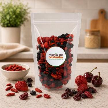 Imagem de Mix de Frutas Vermelhas 500g - Mania de Castanha