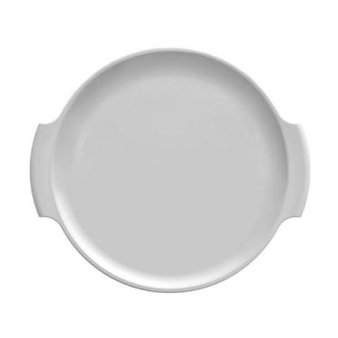 Imagem de Travessa Redonda Em Porcelana Assar E Servir 25x5cm Germer