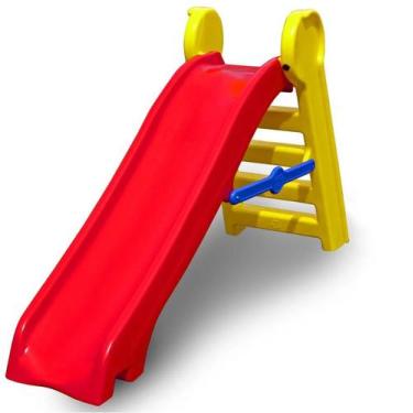 Imagem de Escorregador Infantil Grande de 4 Degraus Resistente Freso