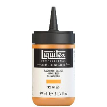 Imagem de Tinta Acrílica Guache Liquitex 59ml 982 Fluorescent Orange