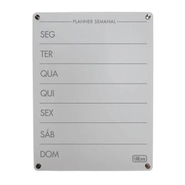 Imagem de Quadro Acrilico Planner Semanal 30x20cm - Tilibra