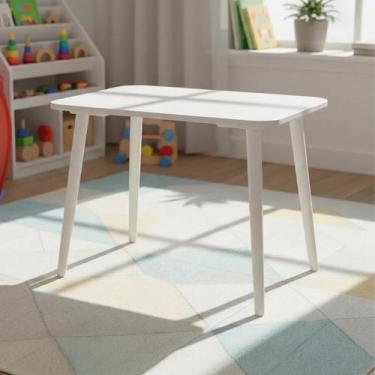 Imagem de Mesa Infantil de Atividades 68cm Multimóveis CR50275, Branco