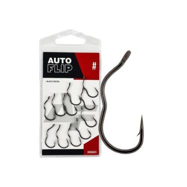 Imagem de Anzol Albatroz Auto Flip Black Nº15 - 9 Peças - Albatroz Fishing