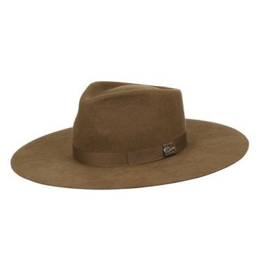 Imagem de Chapéu Urban Fashion Marrom Pelo e Lã Cury 37583, 56