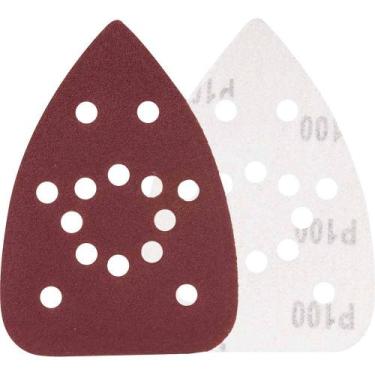 Imagem de Lixa Delta com Costado em Pluma, 140 mm x 140 mm x 93 mm, Grão 100, Em