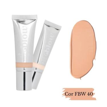 Imagem de Base Líquida Ruby Rose Oh My Skin Blow Acabamento Natural -, FBW40