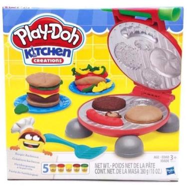 Imagem de Massinha Play Doh Festa Do Hambúrguer Hasbro - 630509426454