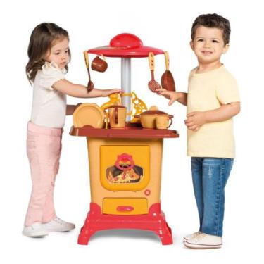 Imagem de Cozinha Do Sitio Infantil Completa Pia Fogão Forno Sai Água - Calesita