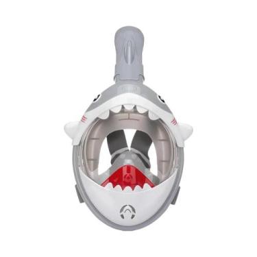 Imagem de Máscara De Snorkel Ajustável Para Crianças 180 graus Capa Panorâmica D