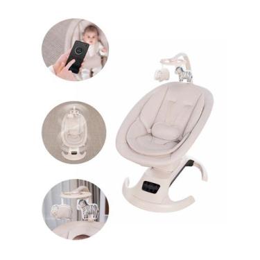 Imagem de Cadeira de Descanso Automática Lullaby Orbit Bluetooth Cinza Mastela, 
