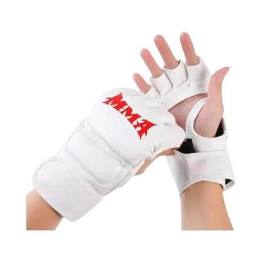Imagem de Luvas De Boxe Profissionais MMA Em PU, Meio Dedo, Para Treino De Saco 