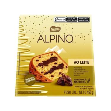 Imagem de Panettone Alpino com Recheio Cremoso de Chocolate e Gostas de Chocolat