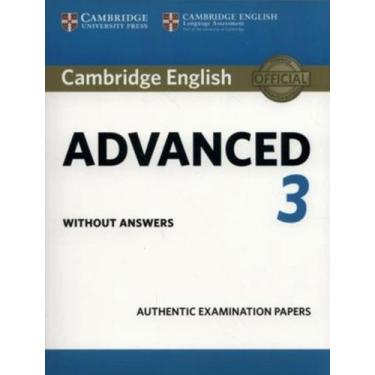Imagem de Livro - Cambridge English Advanced 3 Sb Without Answers, 1, 18.9 x 24.