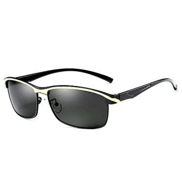 Imagem de Óculos de Sol Masculino SPLOV HD para Dirigir Óculos Design Estilo Piloto com Proteção Uv400 (C3)