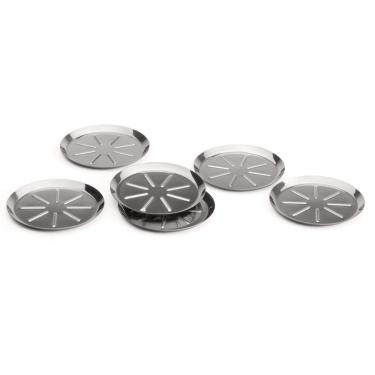 Imagem de Conjunto Porta Copos Forma 106 em Aço Inox – 6 Unidades