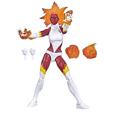 Imagem de Marvel Legends Series Figura de 15 cm com Design Especial e 6 Acessórios - Marvel's Binary - F0204 - Hasbro, Multicolorido
