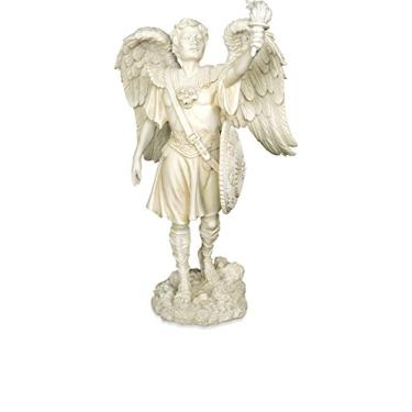 Imagem de AngelStar Estatueta de anjo Uriel, bege