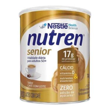 Imagem de Nutren Senior Pó 740 G - Café Com Leite - Nestlé