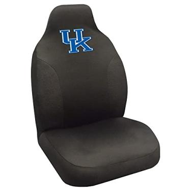 Imagem de FANMATS NCAA University of Kentucky Wildcats Capa de assento de poliéster, 50,8 cm x 122,9 cm