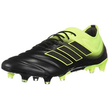 Imagem de adidas Tênis de futebol masculino Copa 18,3 Fg, Núcleo preto/amarelo solar/núcleo preto, 7