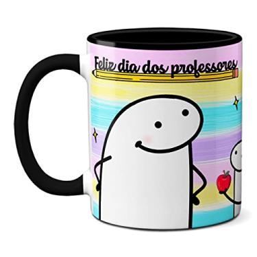 Imagem de Caneca Presente Dia Dos Professores Dedicação E Carinho (Preta)
