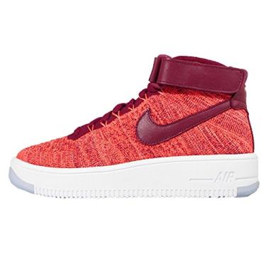 Imagem de Tênis feminino Nike AF1 Flyknit, Total Crimson/Team Red, 5.5