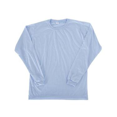 Imagem de Camiseta Azul Bebê Manga Longa - Molloko