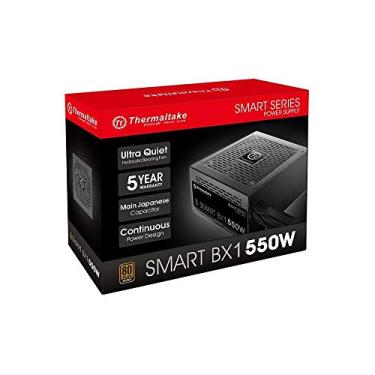Imagem de Fonte 550W Tt Smart Bx1 All Flat Cables 80+Bronze, Thermaltake, PS-SPD-0550NNFABB-1, Fontes de Alimentação