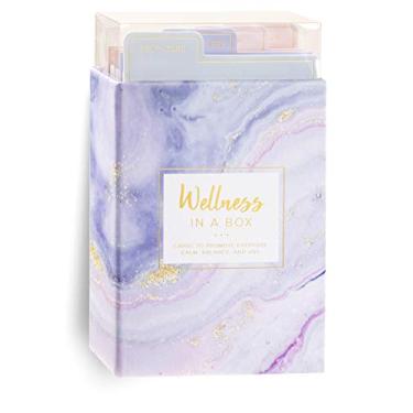 Imagem de Eccolo Wellness in a Box – 60 cartões de autocuidado para pensamentos positivos diários e afirmações que provocam pensamentos positivos para presentes de autocuidado, conscientização, sono e intuição