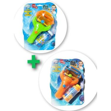 Imagem de Kit 2 Brinquedos De Bolas De Sabão - Batiki