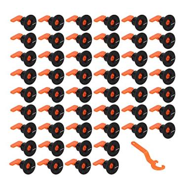 Imagem de Substituição do nivelador de ladrilhos, kit de sistema de nivelamento de ladrilhos Ferramenta de instalação de ladrilhos com chave para quarto para sala de estar para cozinha para barhtoom