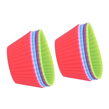 Imagem de Copos de cozimento, copo de muffins econômicos para freezers, fornos de micro-ondas