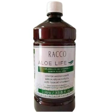 Imagem de Racco Suplemento Alimentar Líquido Aloe Life Vitamina C Garrafa 1 Litr