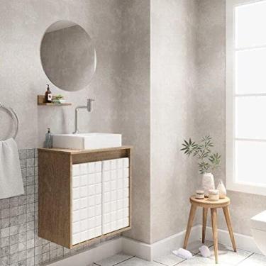 Imagem de Kit Gabinete e Espelho Carol Darabas Agardi Ébano