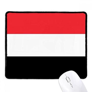 Imagem de Mousepad com a bandeira nacional da Ásia e borda costurada para jogos