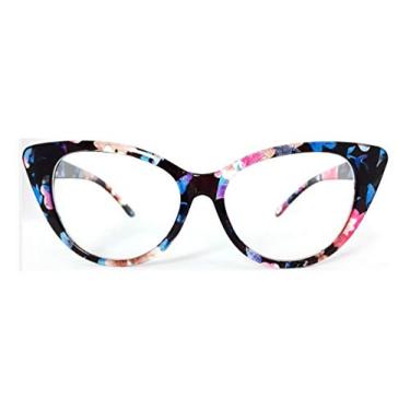 Imagem de Armação Formato Gatinho Para Óculos De Grau -