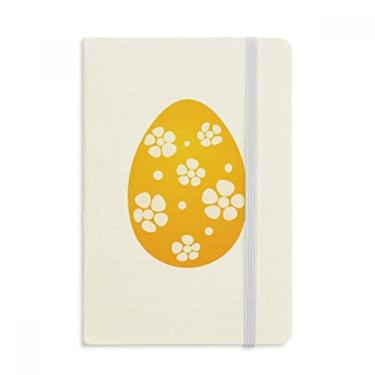 Imagem de Caderno de desenho de ovos amarelos para festivais de religião da Páscoa com capa dura em tecido