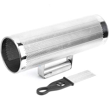 Imagem de Guiro Shaker com raspador, Guiro Shaker de metal de alumínio para instrumentos musicais para adultos