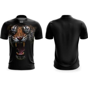 Imagem de Camiseta Dry Tigre Animal Selva - Estilo Vizu