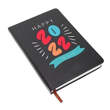 Imagem de 2 Peças Livro Agenda 2022 livro de presenças planejador de agenda de bolso 2022 bloco de anotações livro de contabilidade livro planejamento 2022 Simples caderno jornada Diário a5
