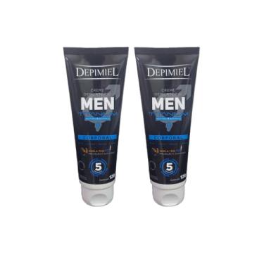 Imagem de Kit 2 Cremes Depilatório Depimiel Men Corporal - 120g