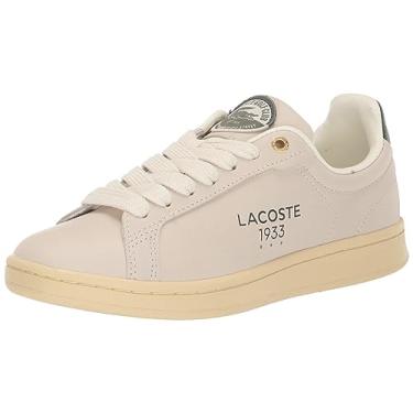 Imagem de Lacoste Tênis feminino Carnaby, Off Wht/Lt Ylw, 34