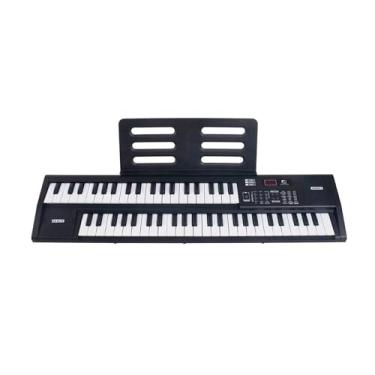 Imagem de teclado eletrônico para iniciantes Teclado Musical De Piano Com 2 Camadas, 88 Teclas, Instrumentos Musicais Profissionais, Sintetizador De Órgão Eletrônico Digital Para Adultos