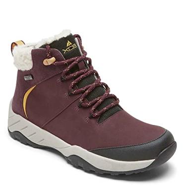Imagem de Rockport Bota feminina XCS Spruce Peak impermeável para caminhada, Oxblood Wp, 8.5